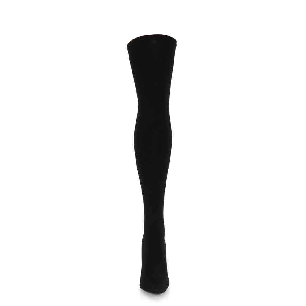 Pleaser - COURTLY3005 Overknee boots - Black